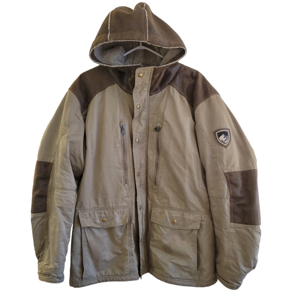Kühl Projekt Outerwear Sherpa Lined Hooded Jacket Size XL